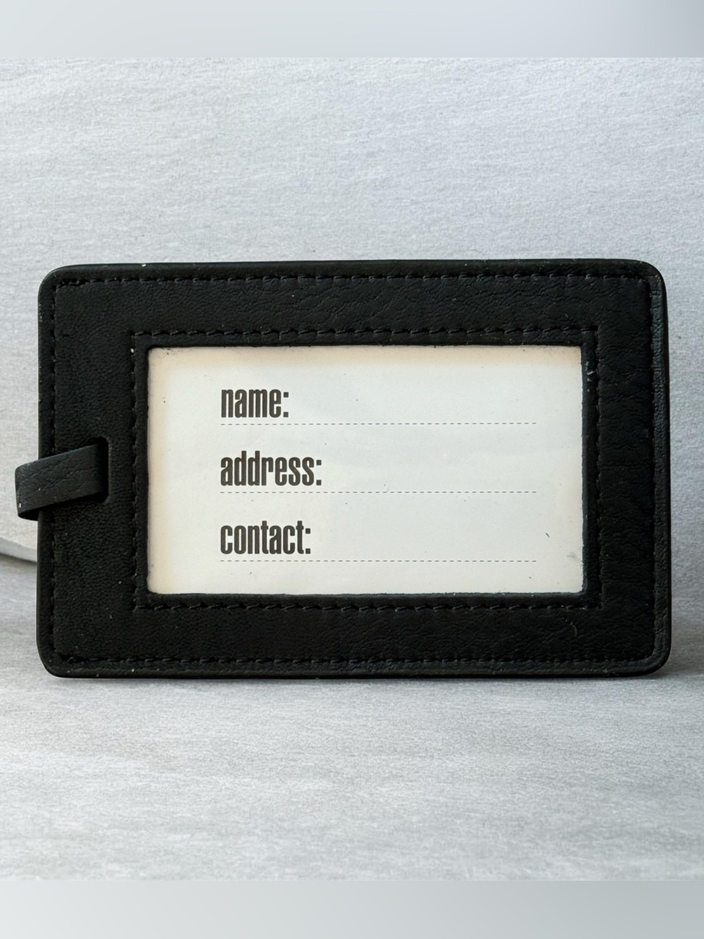 Paperchase Napa Leather Luggage Tag!